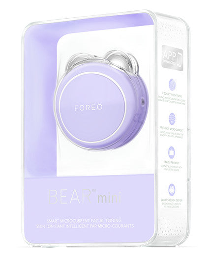 Foreo Bear Mini Lavender Facial Modeling Device Brand FOREO