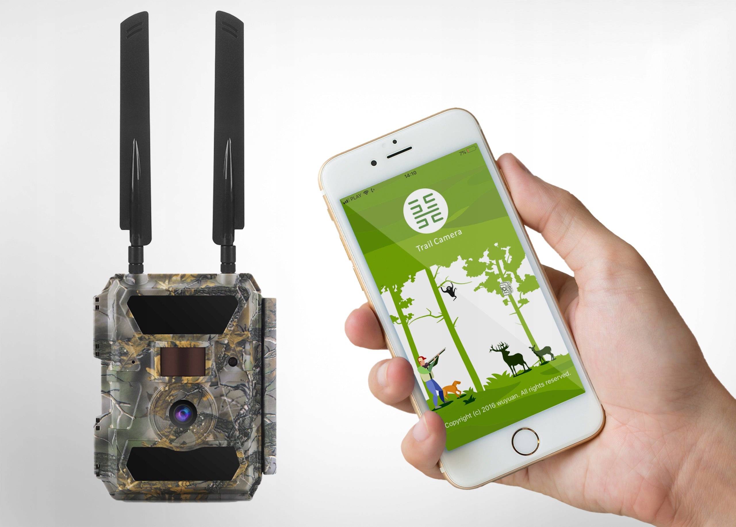 Forest Camera TRAIL CAMERA Willfine 4.0CG GSM 4G LTE MMS sends VIDEOS Menu PL Manufacturer code 4.0 CG