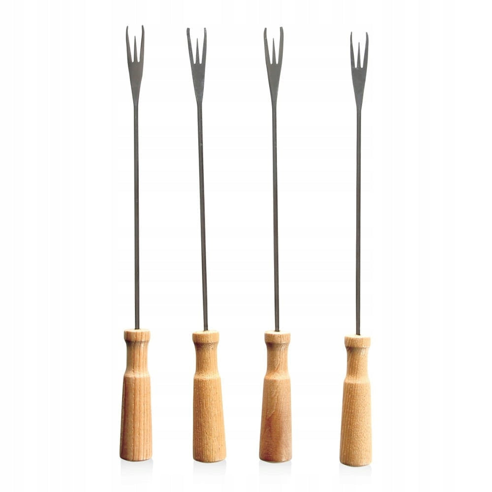 Forks for fondue oak Brand Boska