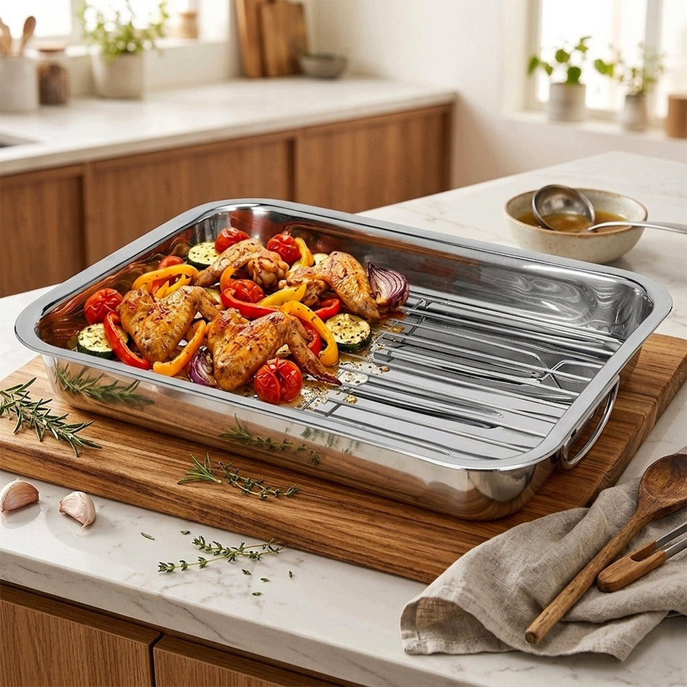 Form STEEL pan baking sheet for oven meat dough 37 cm Packaging status original