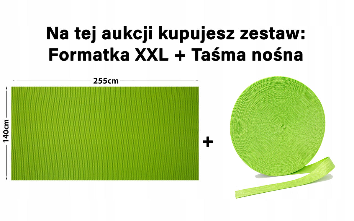 Form for cutting EVA sheet 1400x2550x10 + HEM green Packaging status original