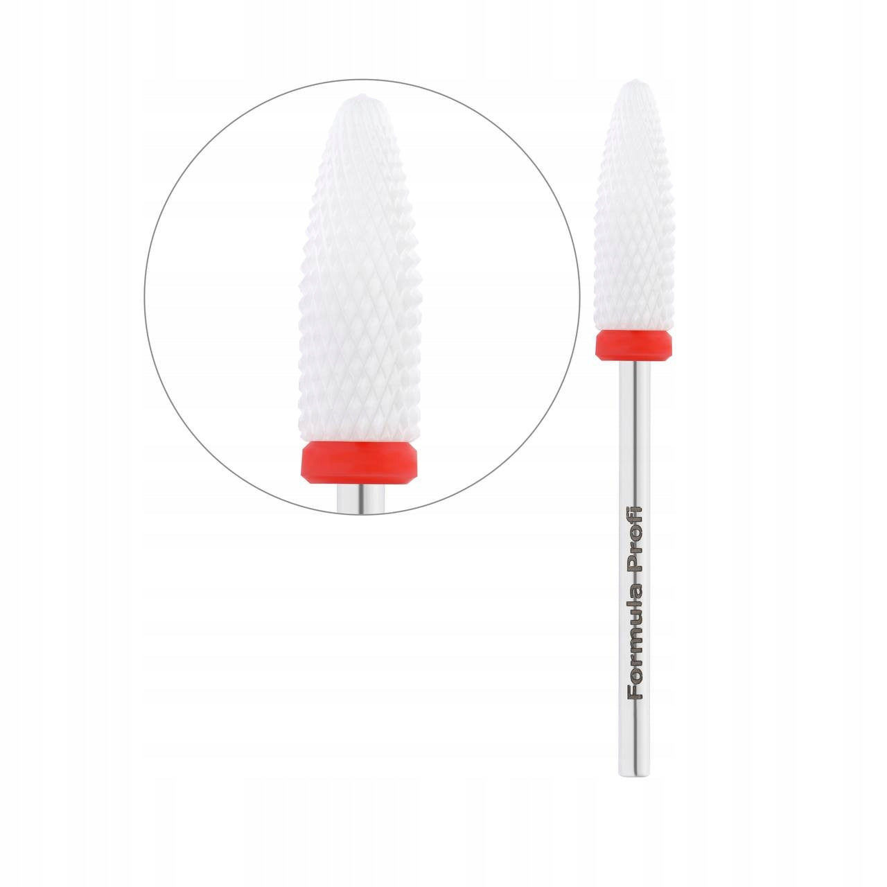 Formula Profi Ceramic cutter Bullet red for manicure