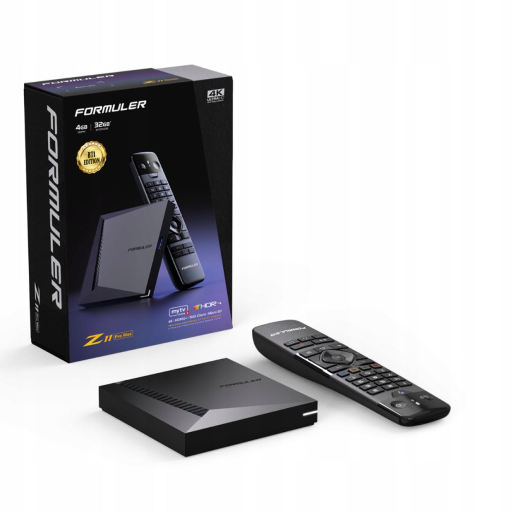 Formuler Z11 Pro Max 4K BT1-Edition Android 11 OTT Media Box Wi-Fi HDR Brand no brand