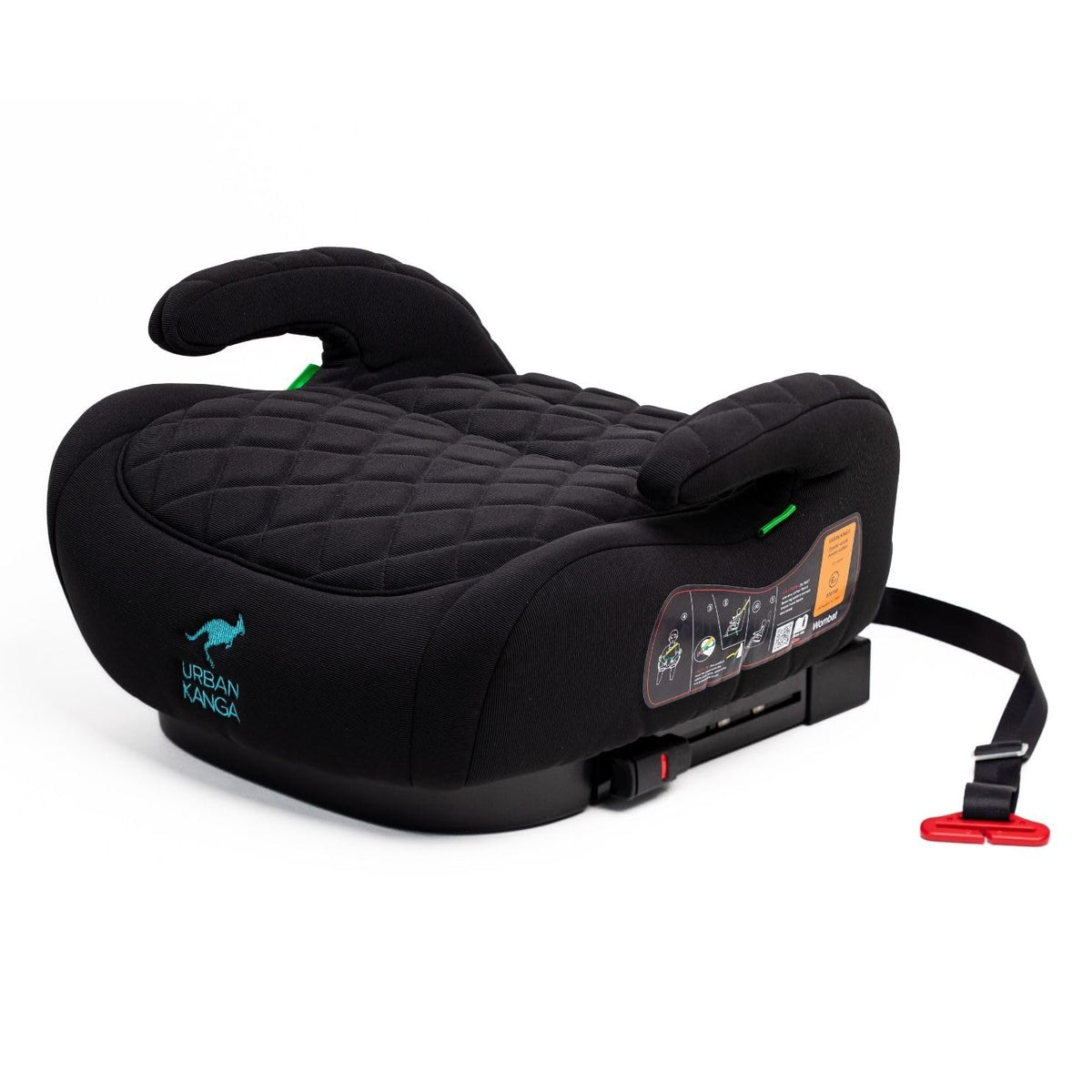 Fotelik Samochodowy Urban Kanga Wombat ISOFIX 125-150 cm Czarny