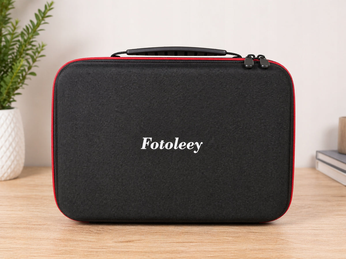 Fotoleey hard case for photo equipment / microphone / vlog + foam