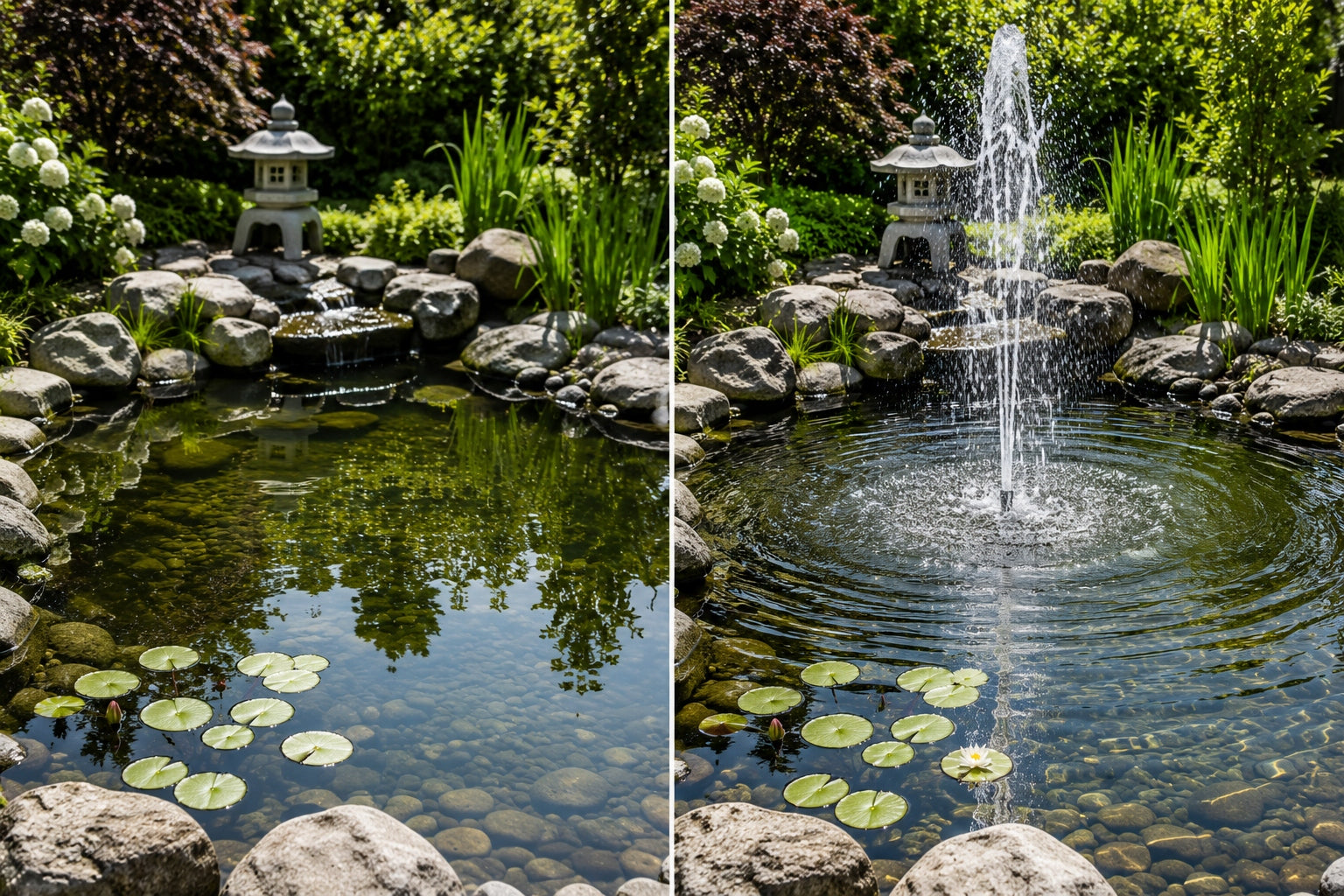 Fountain Pump For Pond Water Saving 14W 900L/h 3 Nozzles Additional information water filtration