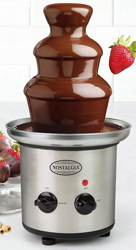 Fountain for chocolate fondue Nostalgia CFF-900 stainless steel Brand no brand