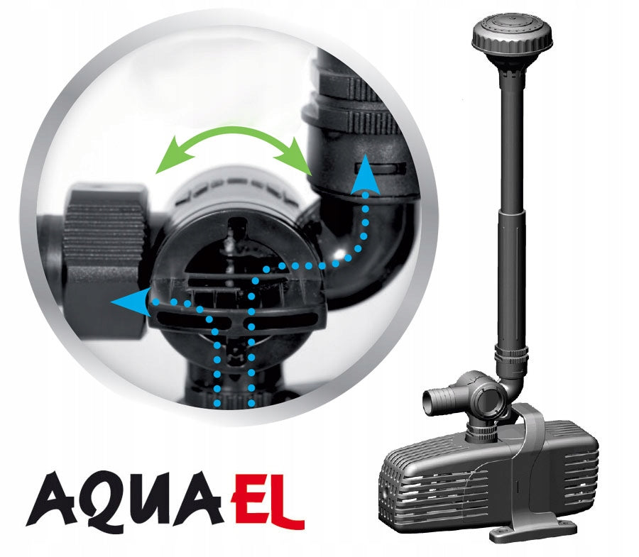 Fountain pump for pond PFN 6000 ECO 29W AQUAEL 115028 Product weight with unit packaging 1 kg