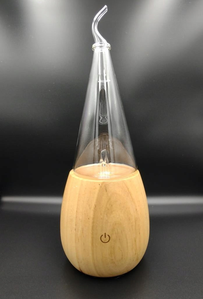 Fragrance diffuser for essential oils aromatherapy glass wood Prezen Brand no brand