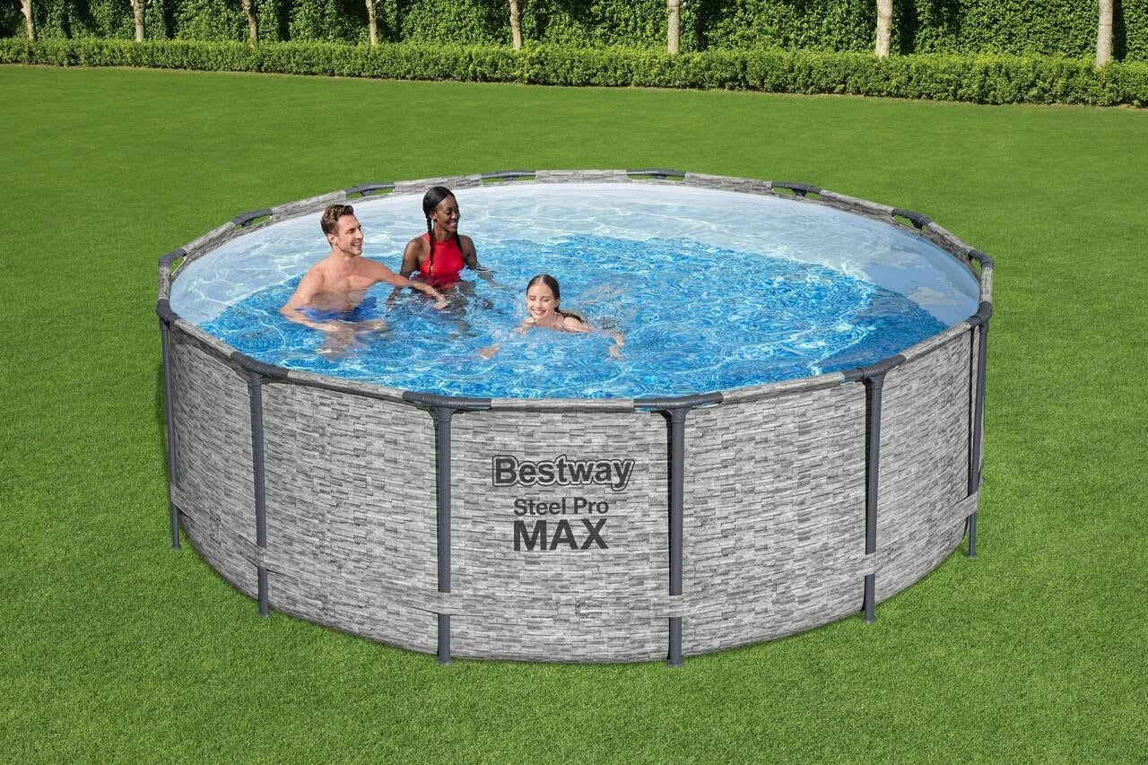 Framed Pool 427x122 cm Set 9in1 BESTWAY 5619D Ladder PUMP Cover Length 427 cm