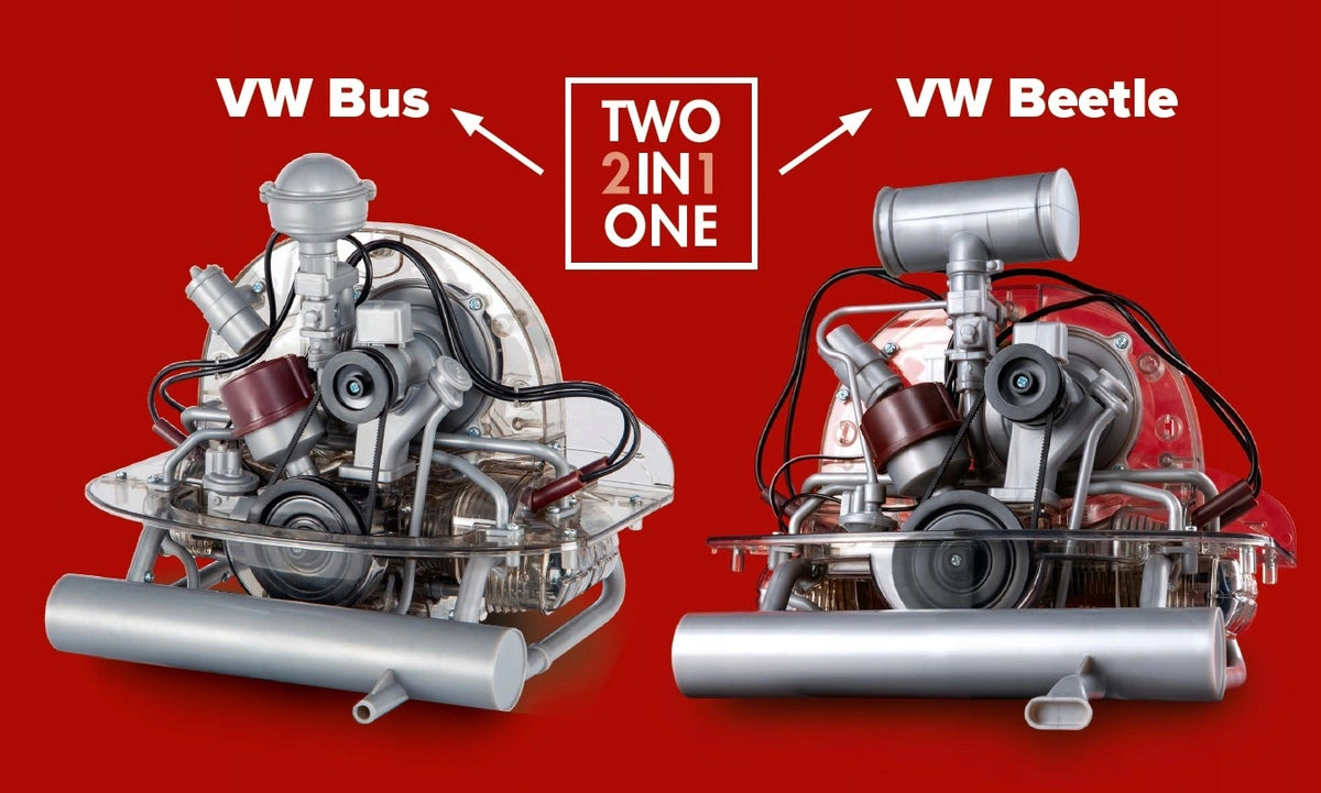 Franzis VW 4 CYLINDER BOXER ENGINE 2 IN 1 model Manufacturer code VW Boxer