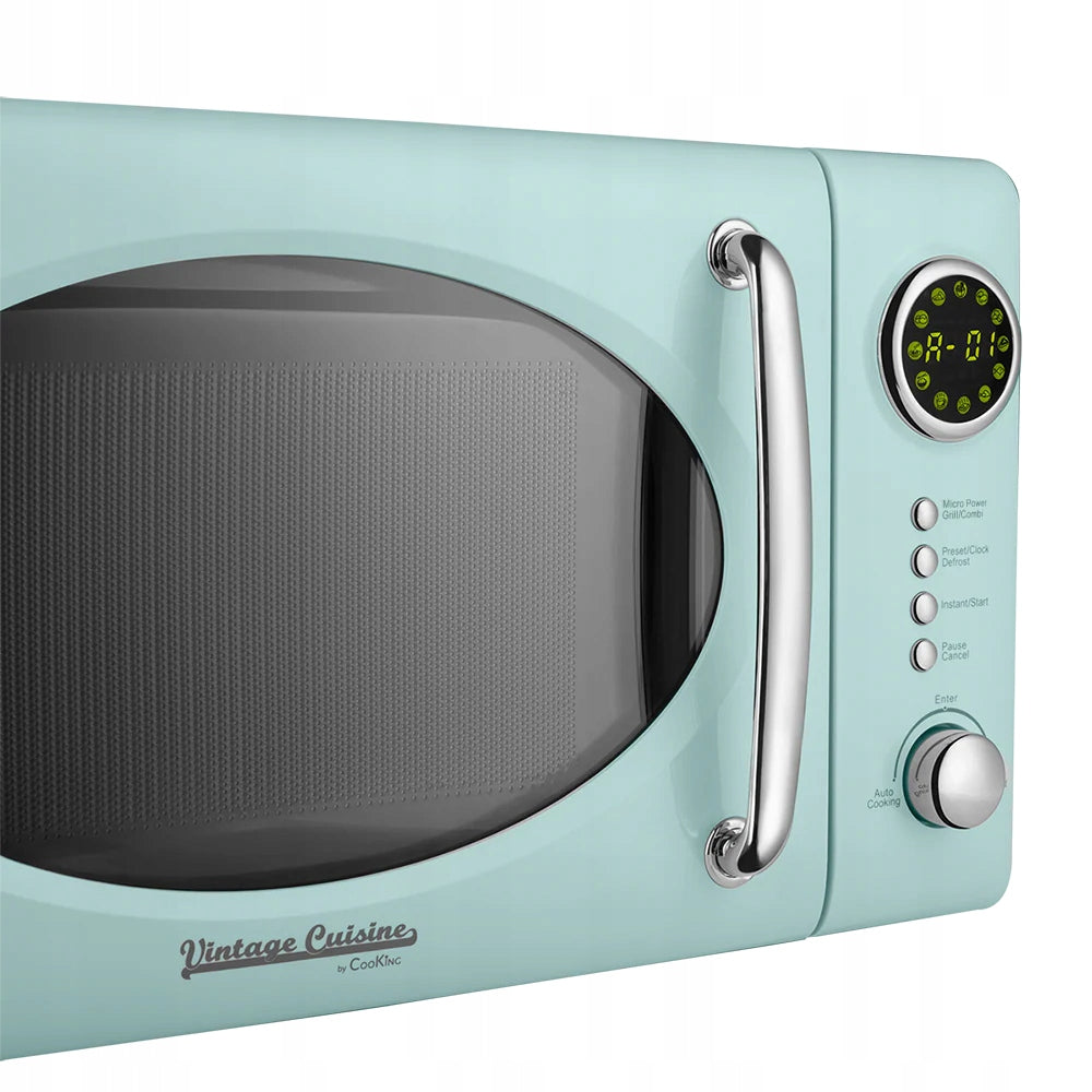 Freestanding Microwave Oven RETRO 700W Mint Vintage Cuisine Manufacturer code VCMWOG24MT