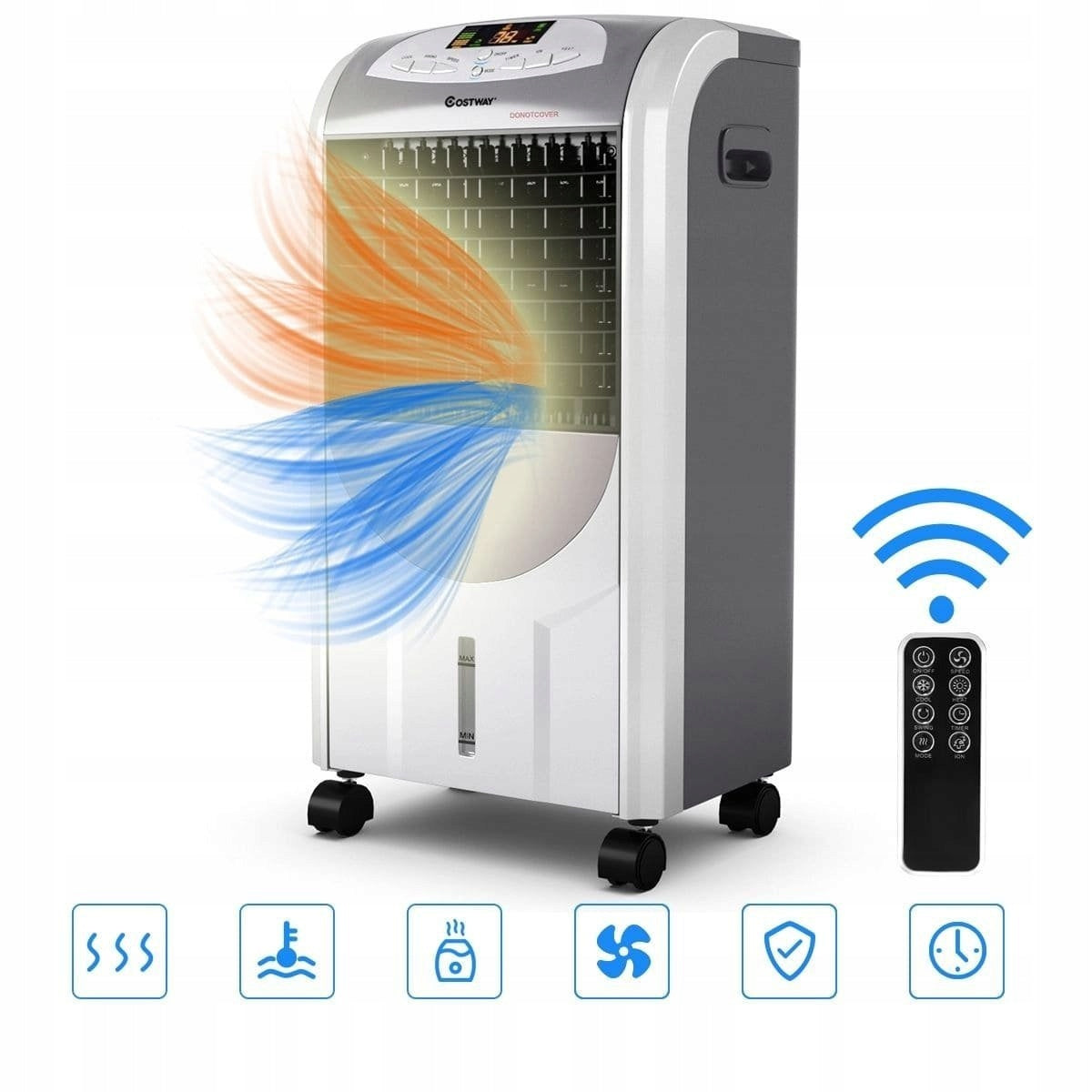Freestanding Portable Air Conditioner for Cooling Cartridges HEAT COLD Manufacturer code ES10349US-GR