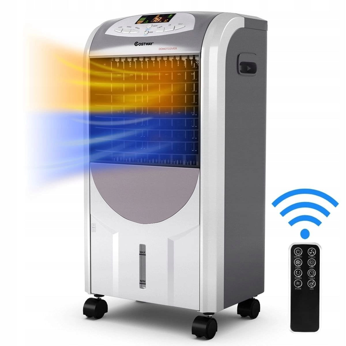 Freestanding Portable Air Conditioner for Cooling Cartridges HEAT COLD