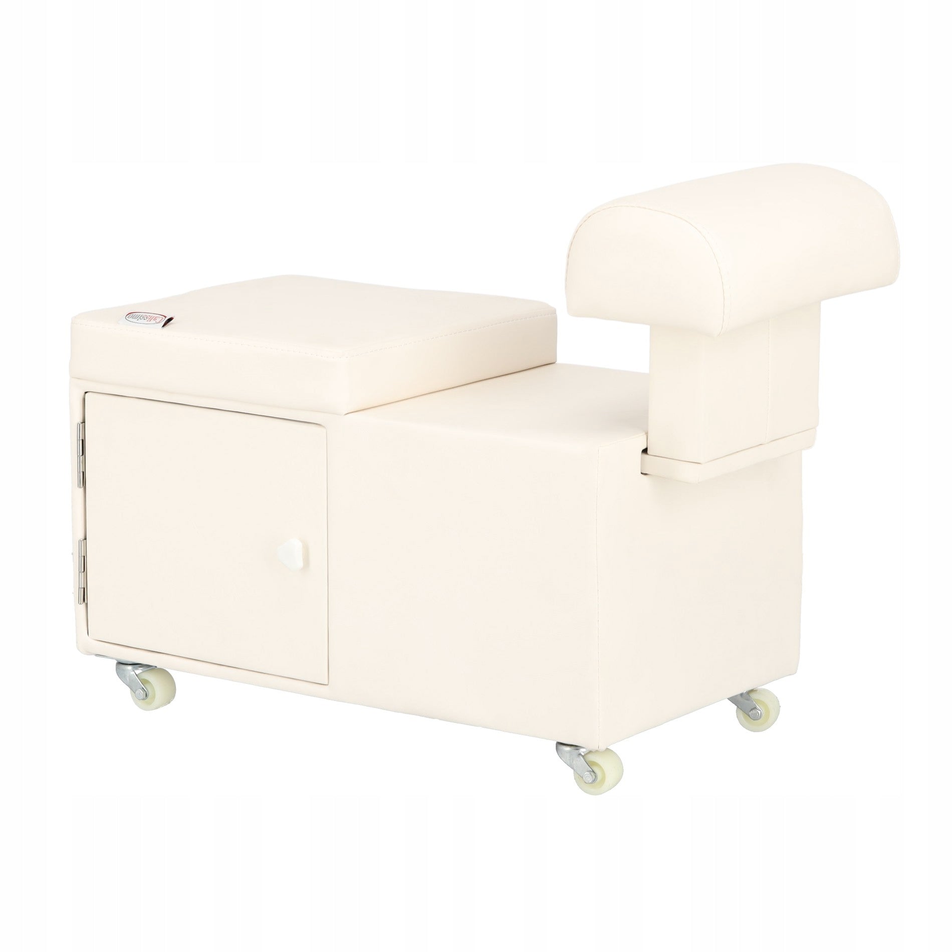 Freestanding cosmetic footrest for pedicure pouf for beauty salons Brand Calissimo