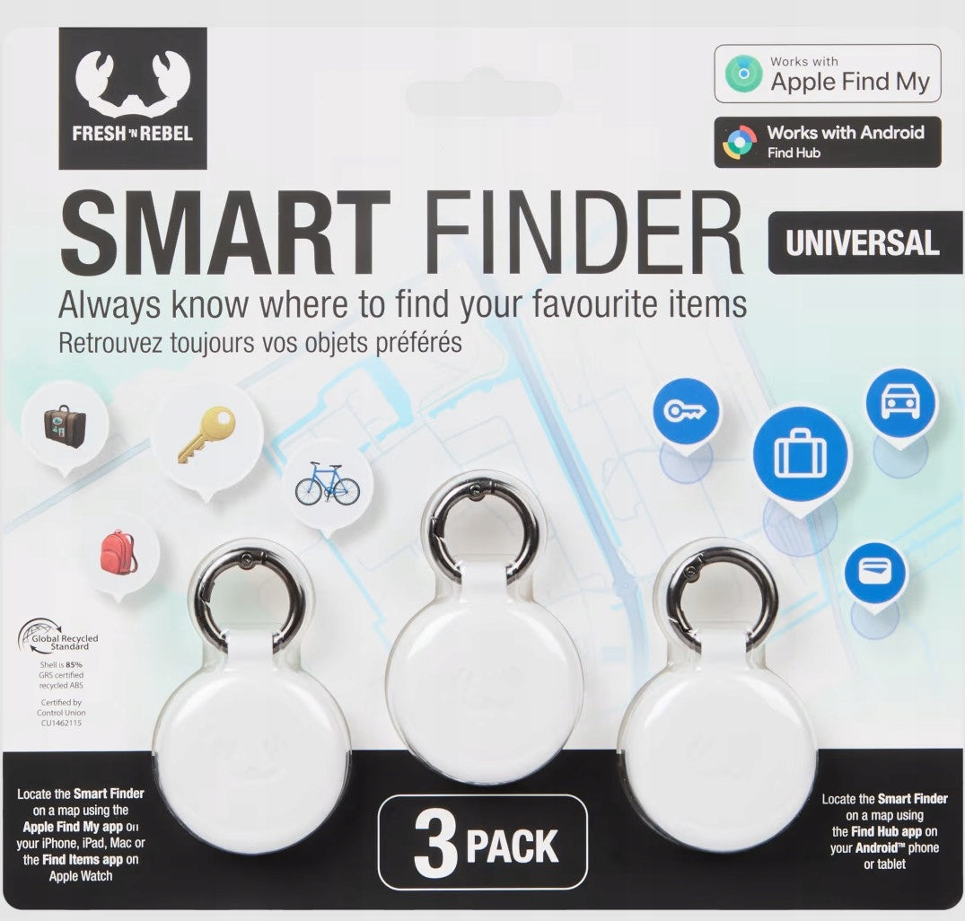 Fresh 'n Rebel Smart Finder (3 Pack) WHITE Manufacturer code 6ATAG72R-3P5 v1 001 BIEL
