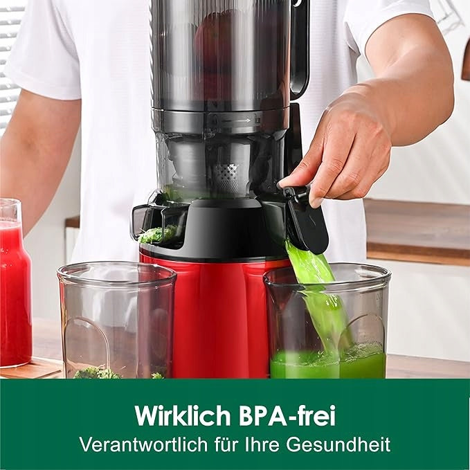 Fretta 200W slow juicer,juice juicer red UK plug Brand no brand