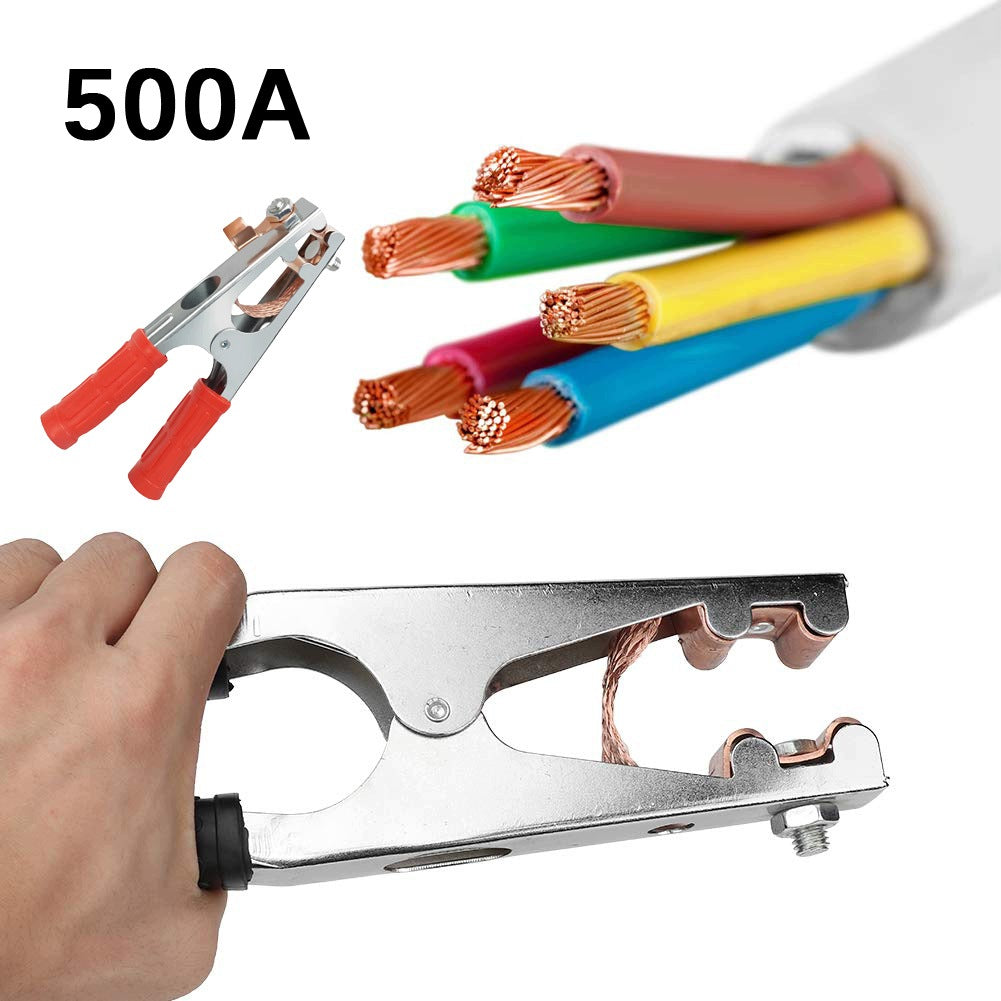 Frogs Clamps Crocodile Buckles for jumper cables up to 500A 2 piece Amperage 500 A