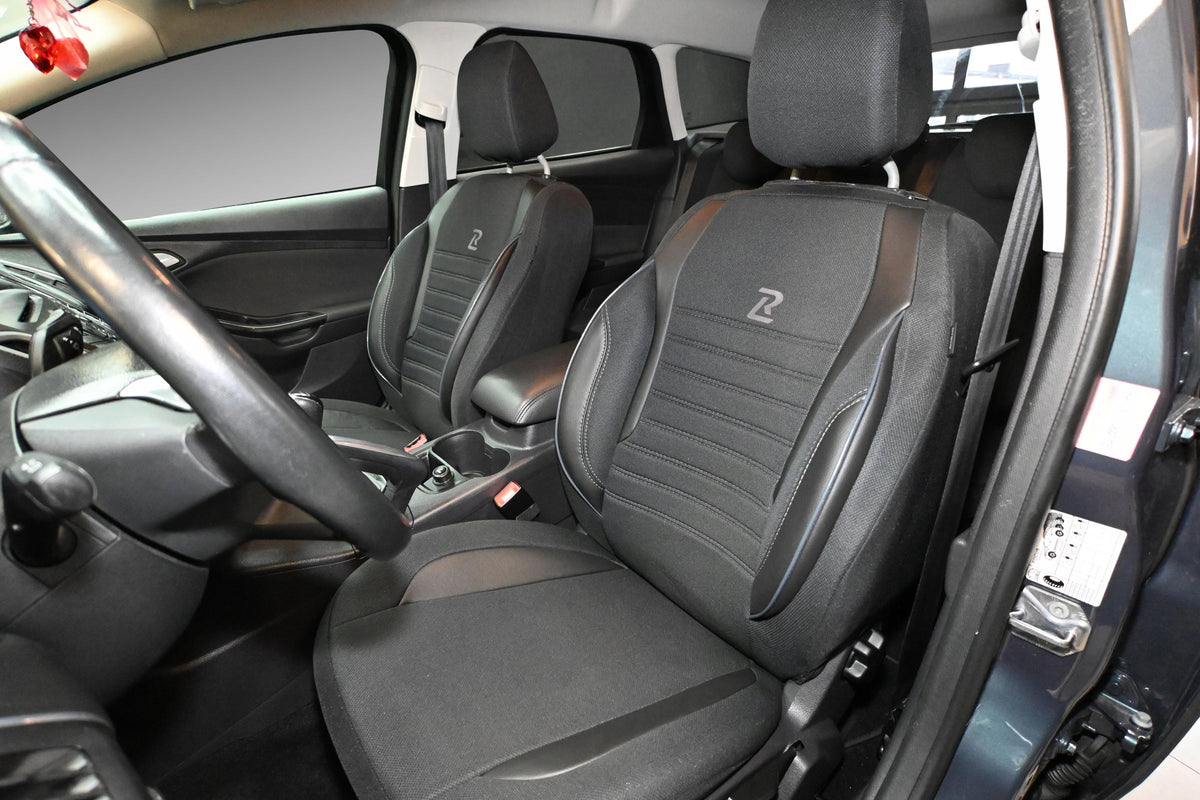 Front Seat Covers Luxury Car Seats ARES Black Manufacturer code PAR-01
