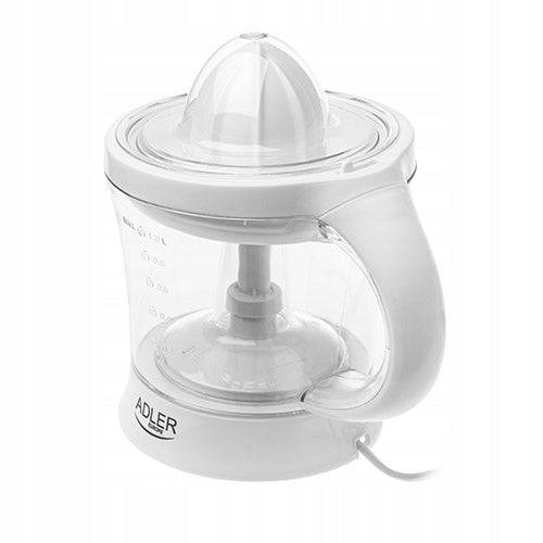 Fruit Citrus Juicer 1L 60W Rgulation 2 Interchangeable Cones Adler White EAN (GTIN) 5905575904560