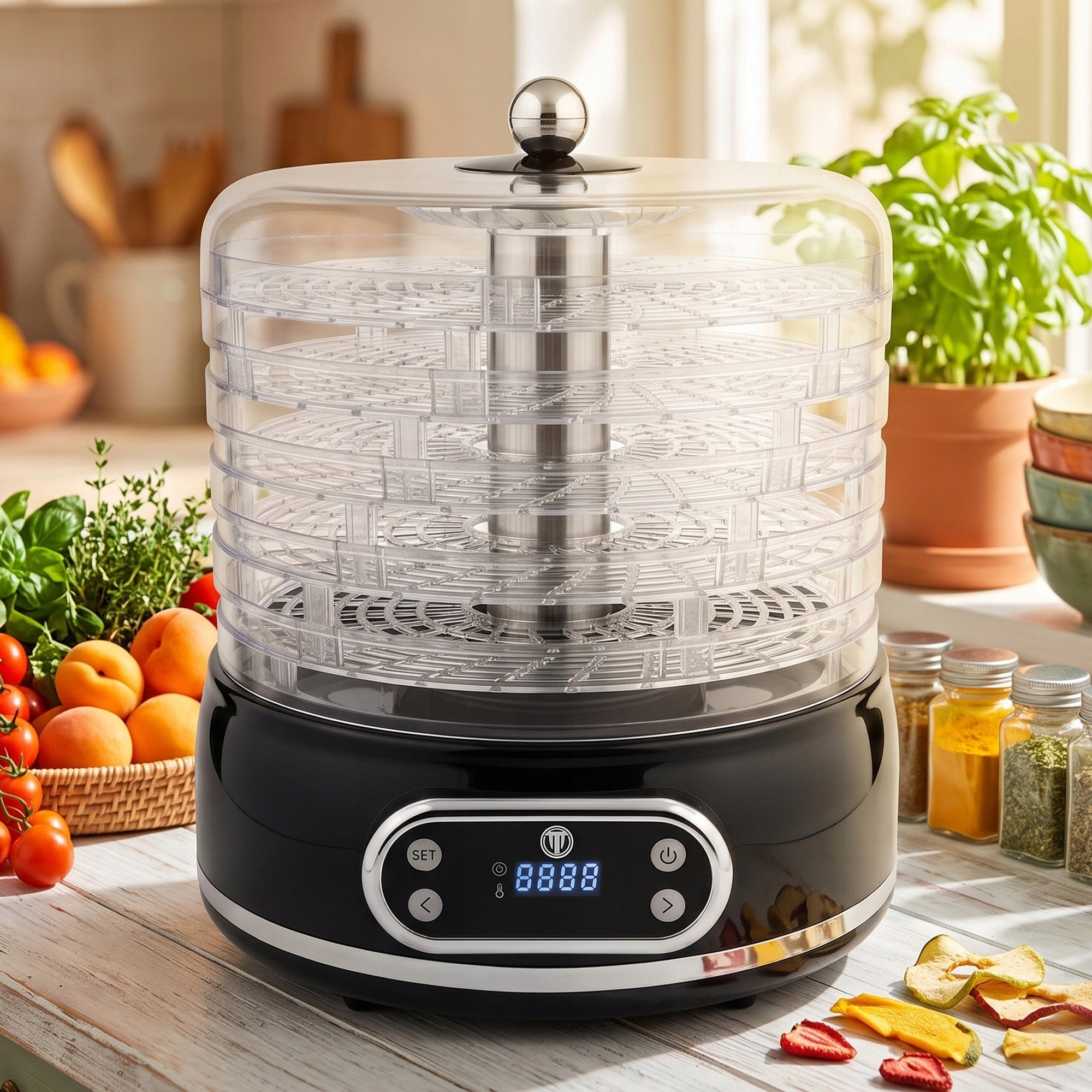 Fruit Mushroom Dryer Vegetable 5 Sit 500W 5 10L Lcd Timer 35-70C Black Manufacturer code SUSZARKA REGULACJA TEMPERATURY TERMOOBIEG