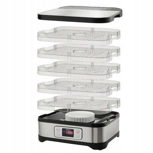 Fruit Mushroom Dryer Vegetable Herbs Large Trays + Mats Sieve Knife Pliers Manufacturer code 00025929
