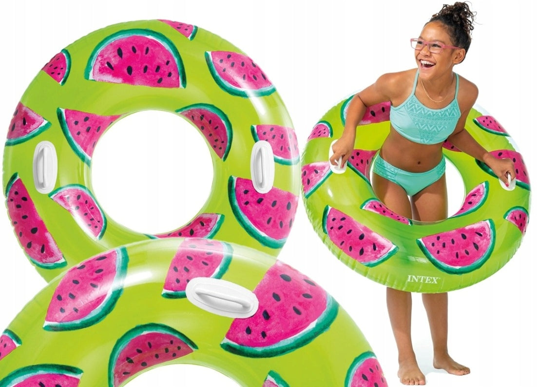 Fruit Swimming wheel with handles 107cm inflatable for beach pool 56261 Packaging status original