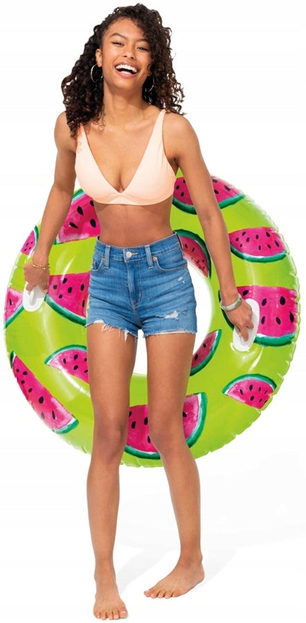 Fruit Swimming wheel with handles 107cm inflatable for beach pool 56261