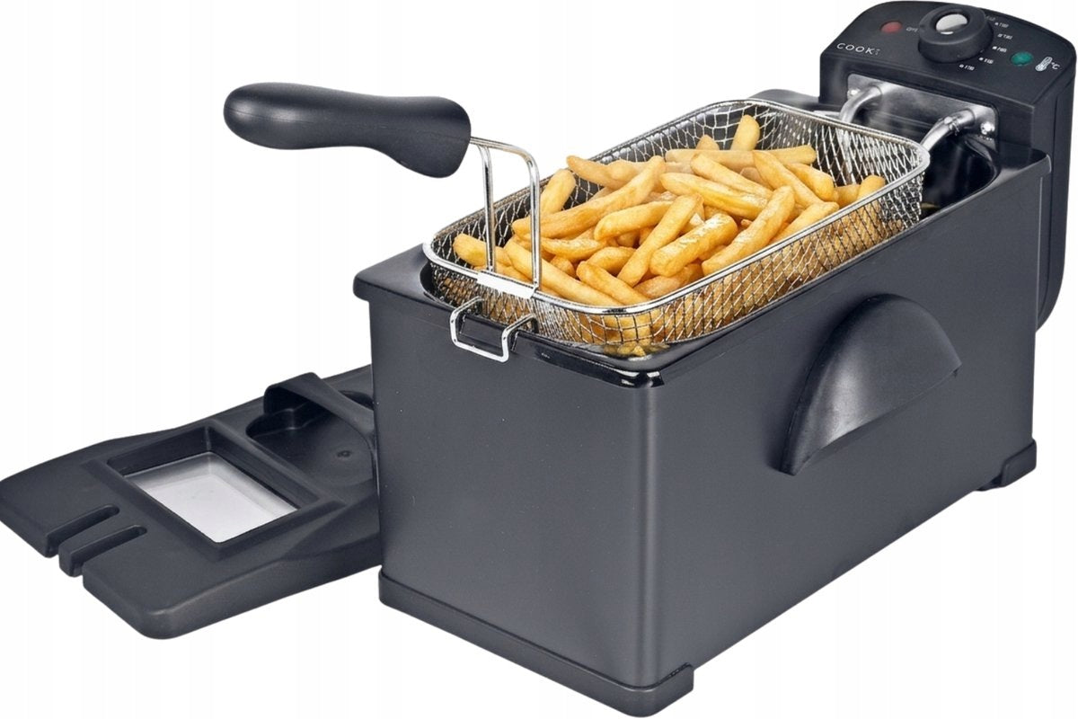 Frytownica elektryczna 1-komorowa ze stali nierdzewnej – gastronomiczna