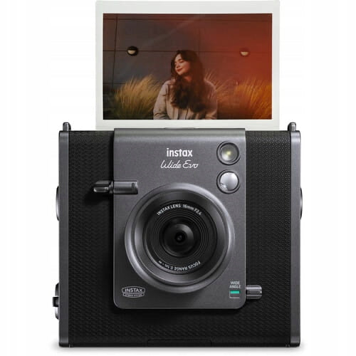 Fujifilm Instax Wide Evo black - instant camera
