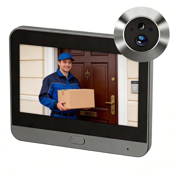Full HD WiFi Camera Screen Door Viewfinder Night Mode 5000mAh 3MP Brand Visnex