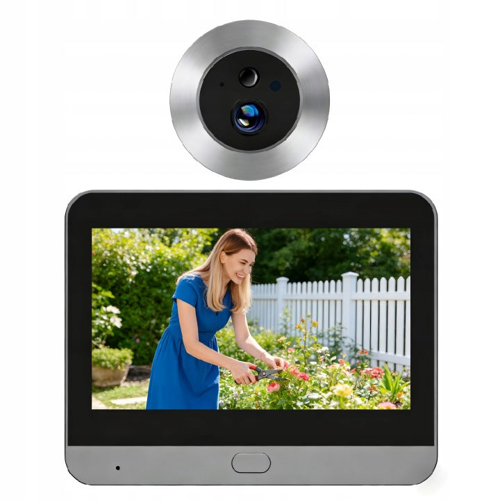 Full HD WiFi Camera Screen Door Viewfinder Night Mode 5000mAh 3MP Kind external