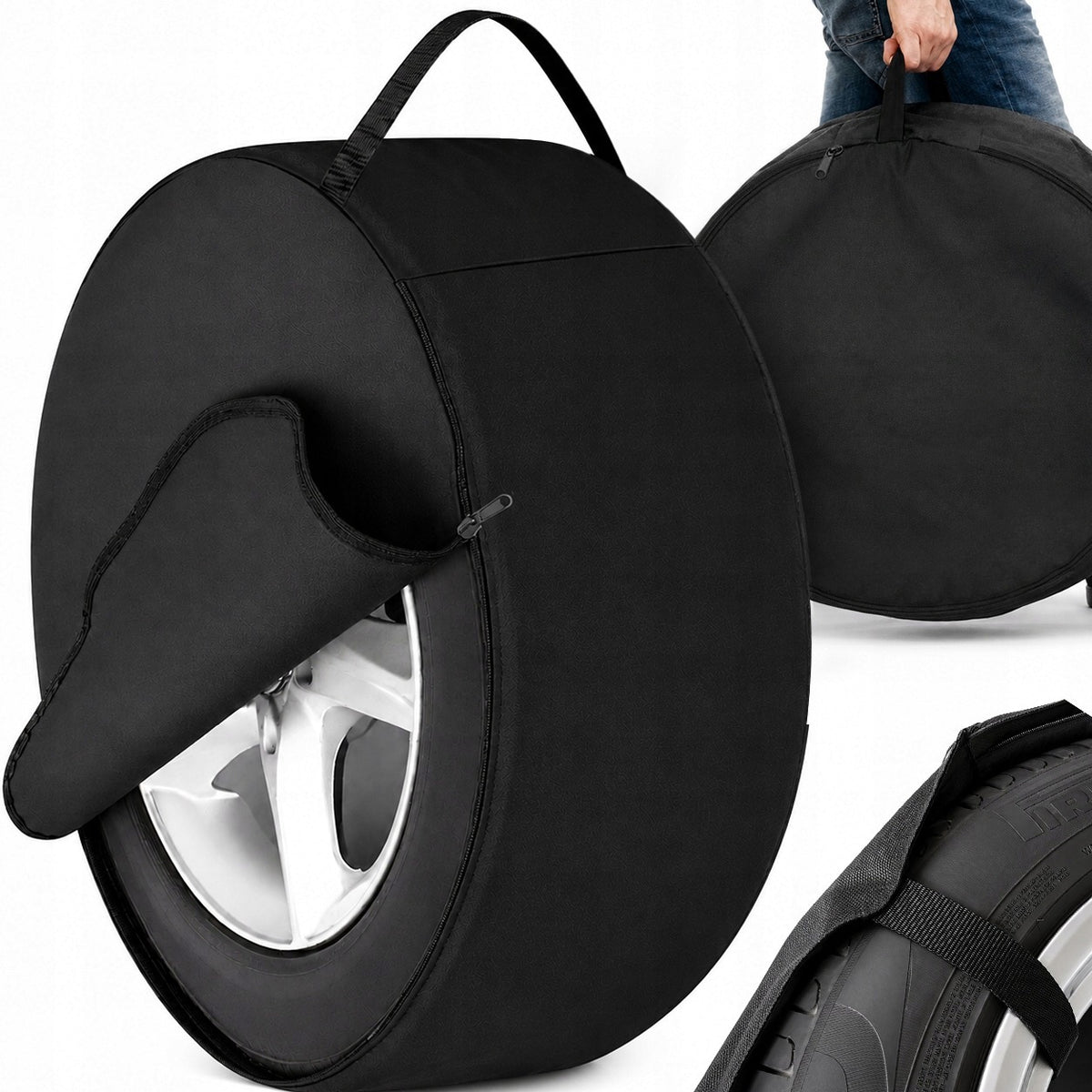 Full Wheel Cover Spare Commuter Zipper Wheel Covers Size