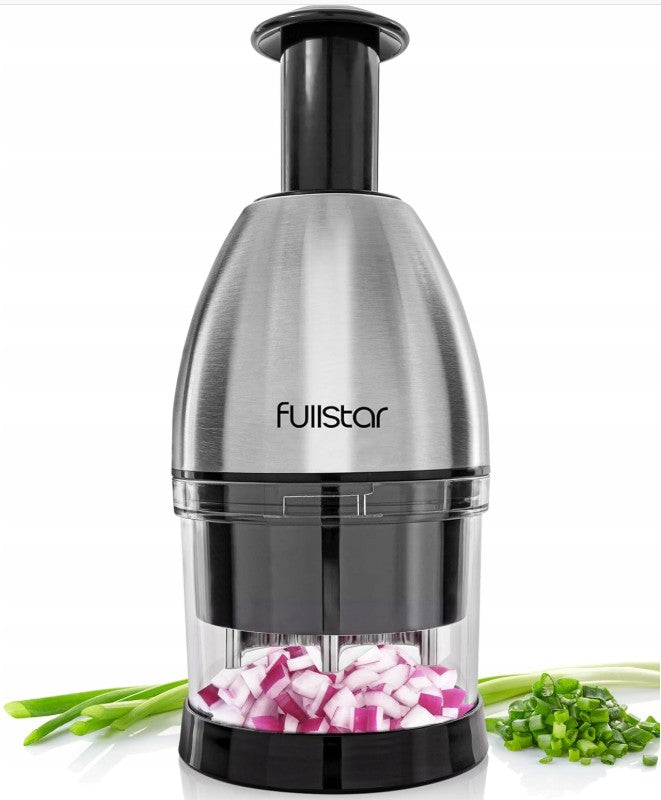 Fullstar Onion Shredder Handheld Stainless Steel Vegetable Chopper