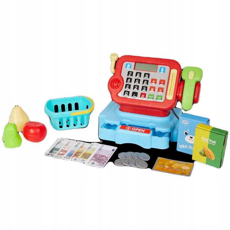 Fun cash register Toy shop Sounds 23 el. EAN (GTIN) 8718964133239