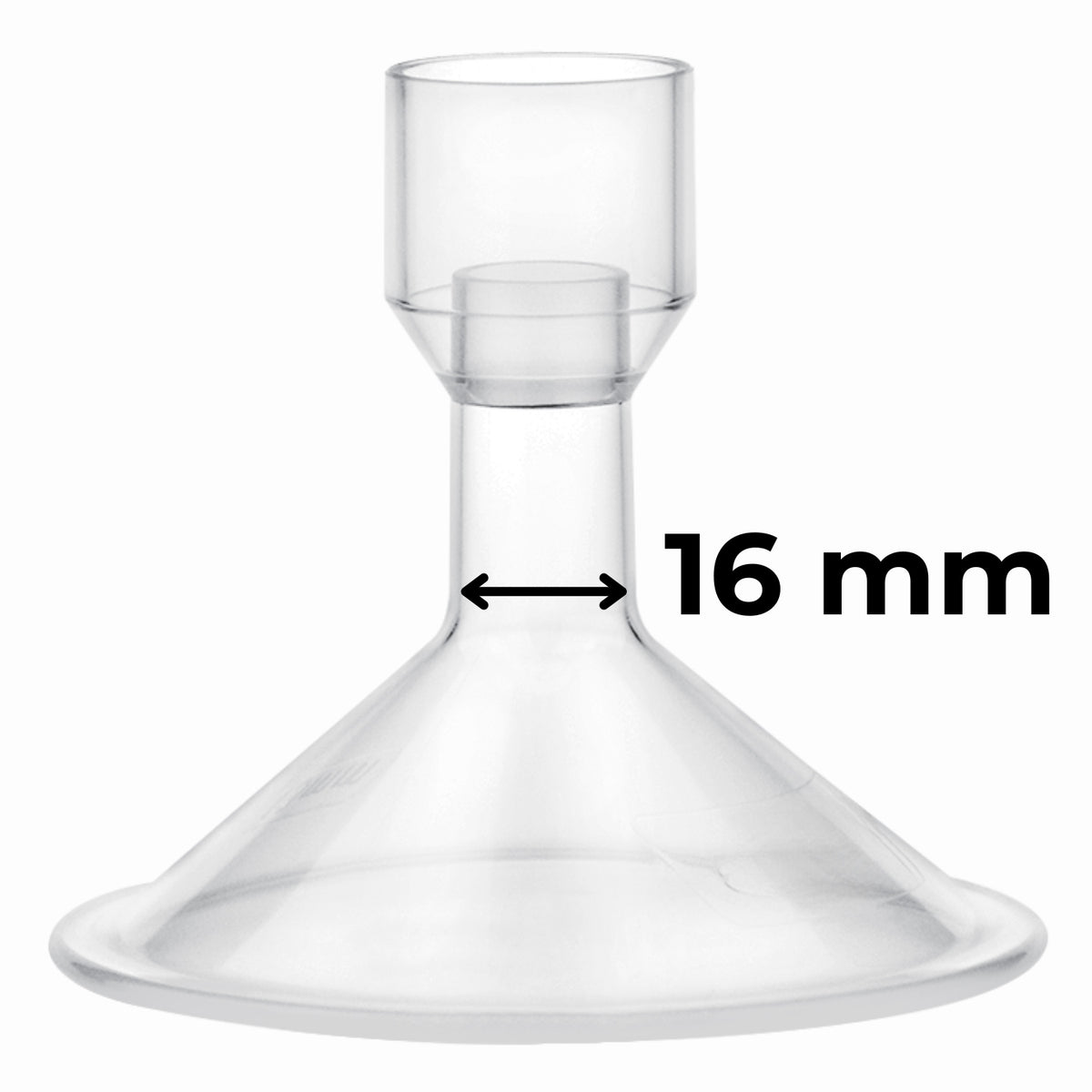 Funnel for breast pump standard 16 mm