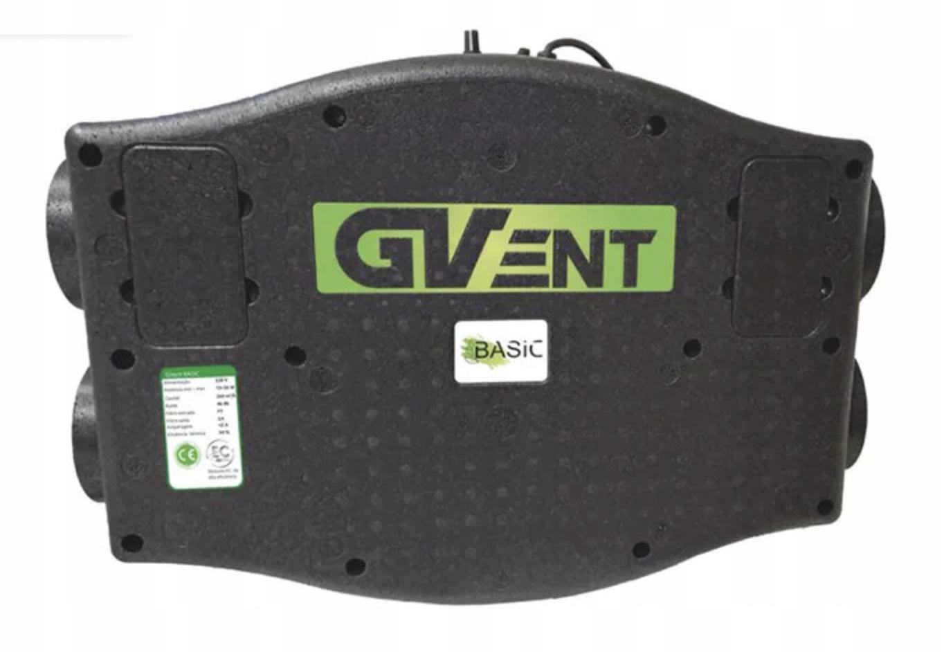 G-VENT recuperator for home 120m² + Complete X-Premium Installation Kit Packaging status original