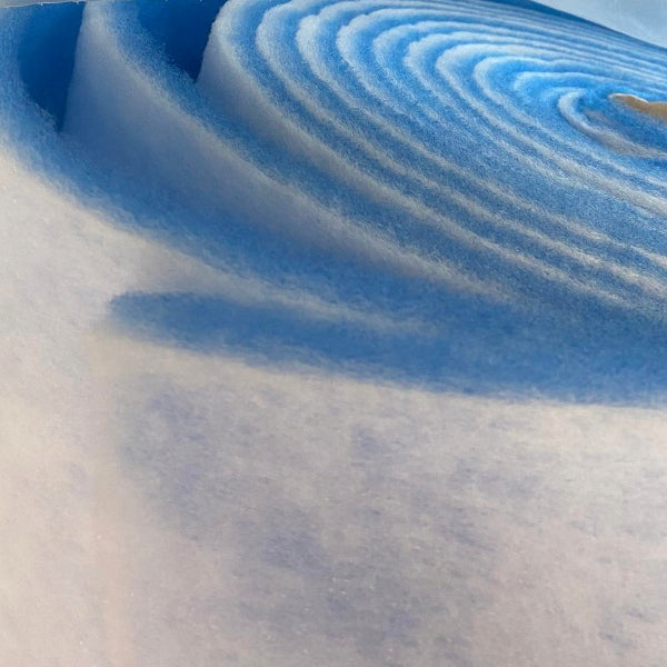 G4 filter fabric 220g white and blue 1m2
