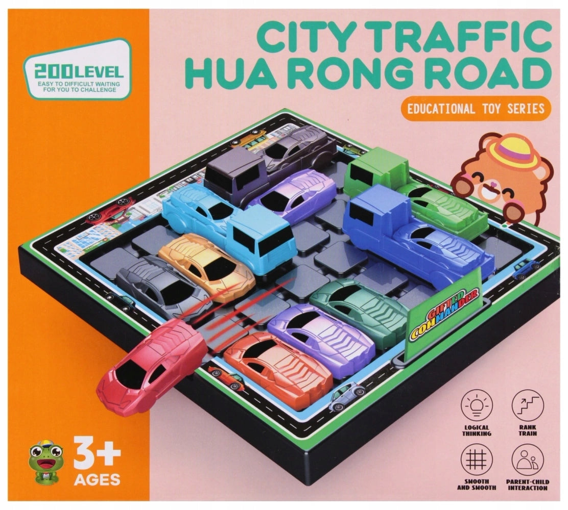 GAME GET OUT OF THE PARKING LOT PUZZLE LOGIC PARKING TOY FOR PRESCHOOLERS Packaging status original