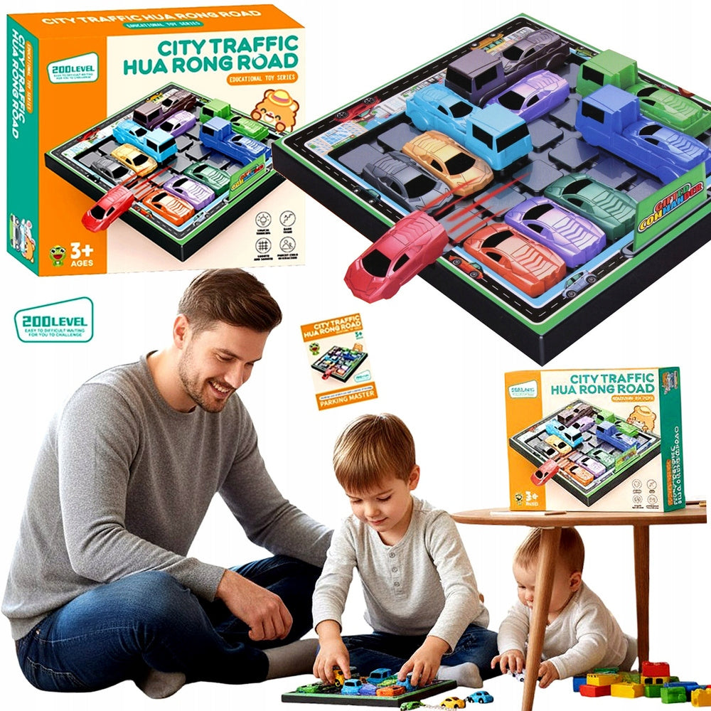 GAME GET OUT OF THE PARKING LOT PUZZLE LOGIC PARKING TOY FOR PRESCHOOLERS