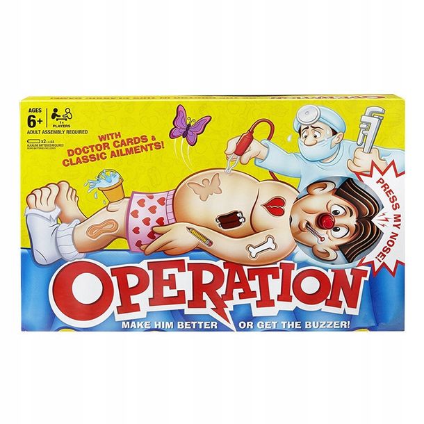 GAME OPERATION PLAY DOCTOR FOR CHILDREN TOY GIFT