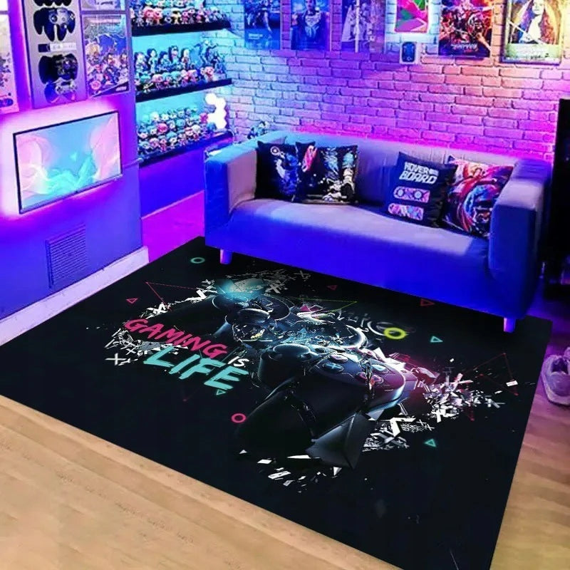 GAMING CARPET FOR BOY PLAYER GAMING LIFE YOUTH ROOM 120x160 Manufacturer code DYWK_03 120x160