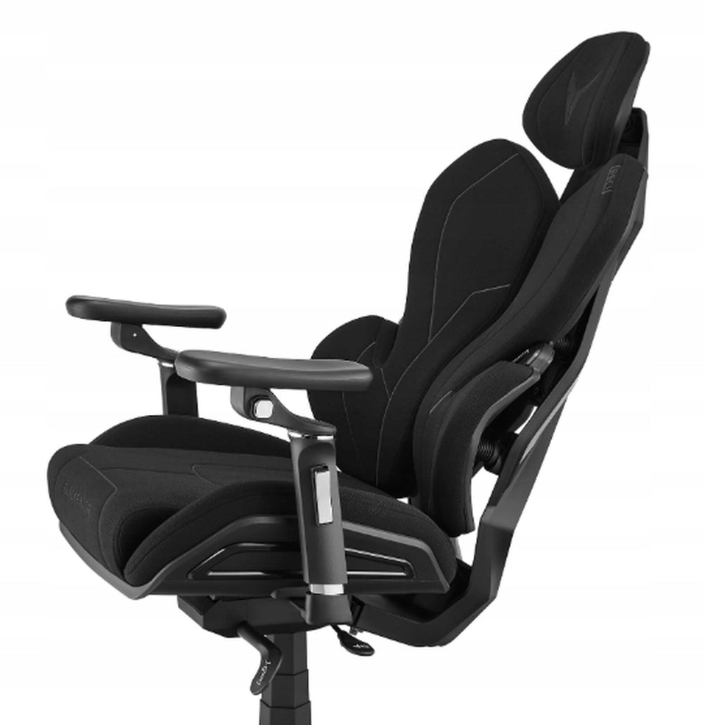 GAMING CHAIR BLACKRAZOR BLACK FABRIC PLAYER ROOM ERGONOMICS Brand Meb-lab