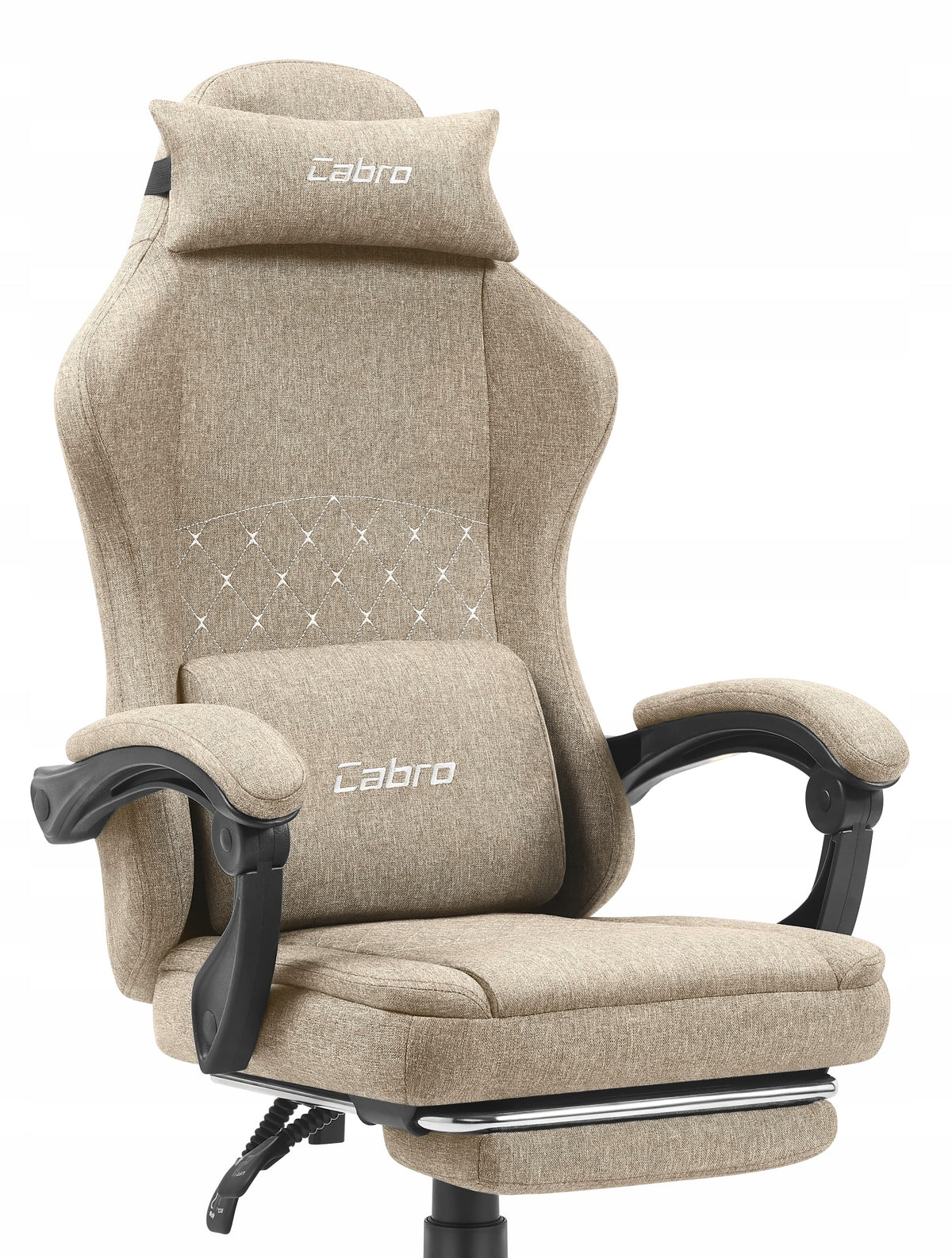 GAMING CHAIR MATERIAL CABRO C503 BEIGE FABRIC