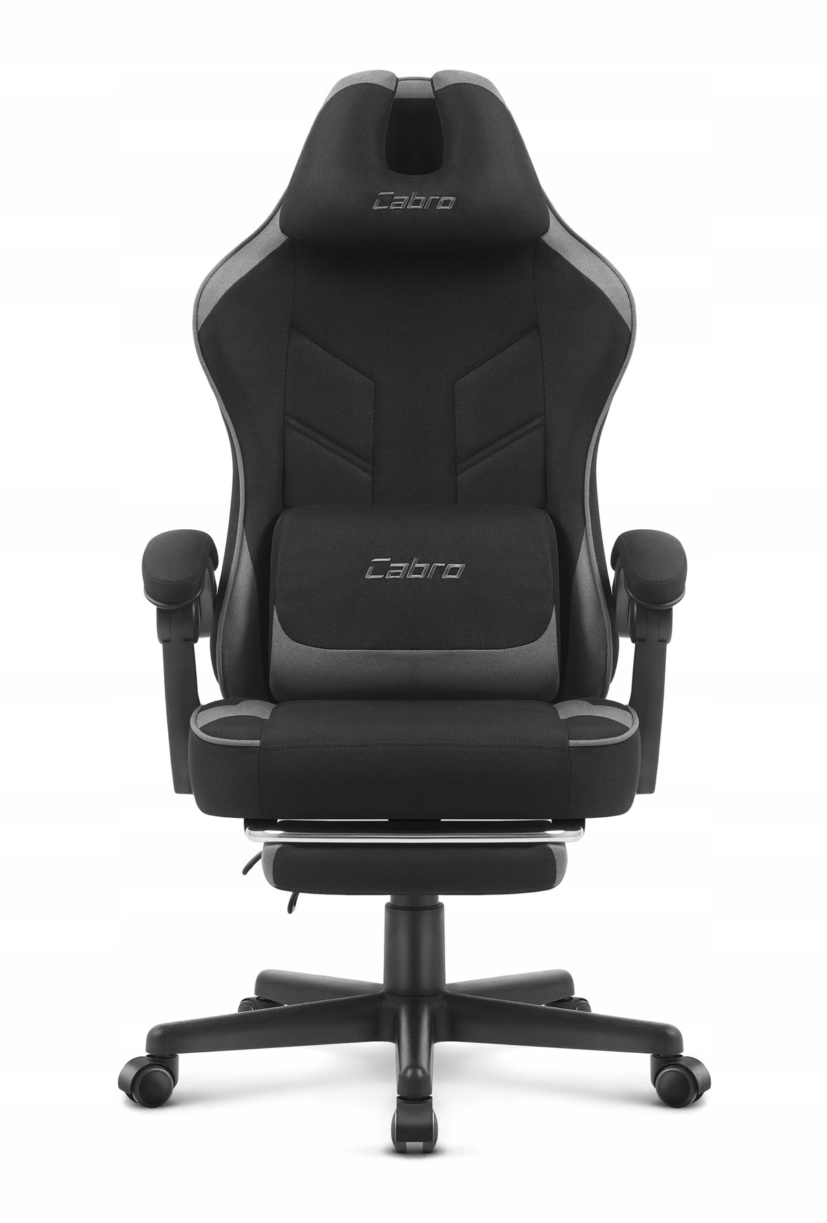 GAMING CHAIR MATERIAL CABRO C504 BLACK GREY FABRIC EAN (GTIN) 5907196010248