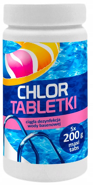 GAMIX MULTI CHLORINE FOR POOL JACUZZI SPA TABLETS LONG TABS 200g 1kg LARGE