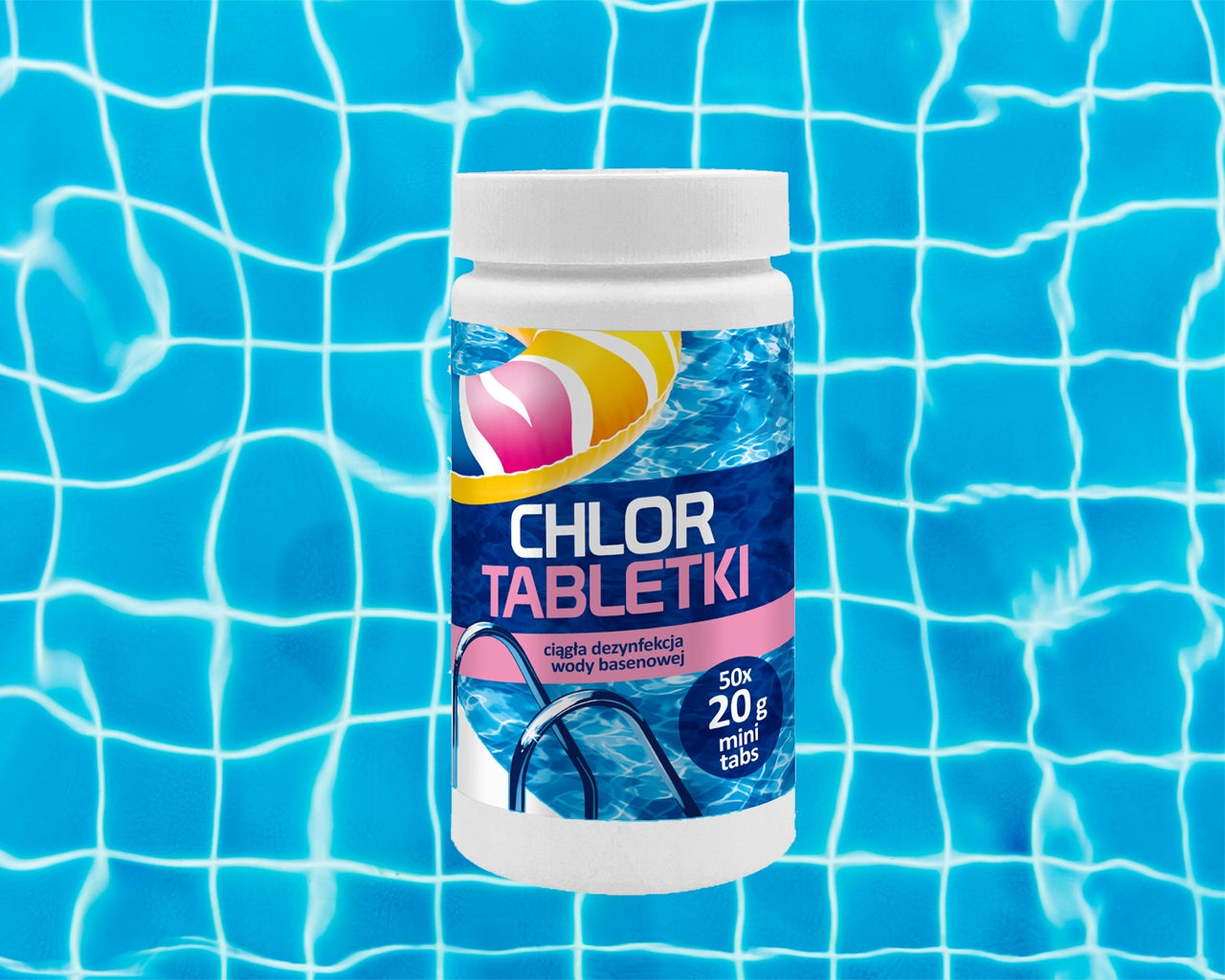 GAMIX MULTI CHLORINE POOL CHEMICALS MULTIFUNCTIONAL TABLETS SMALL 20g 1kg Manufacturer code 5903462005307