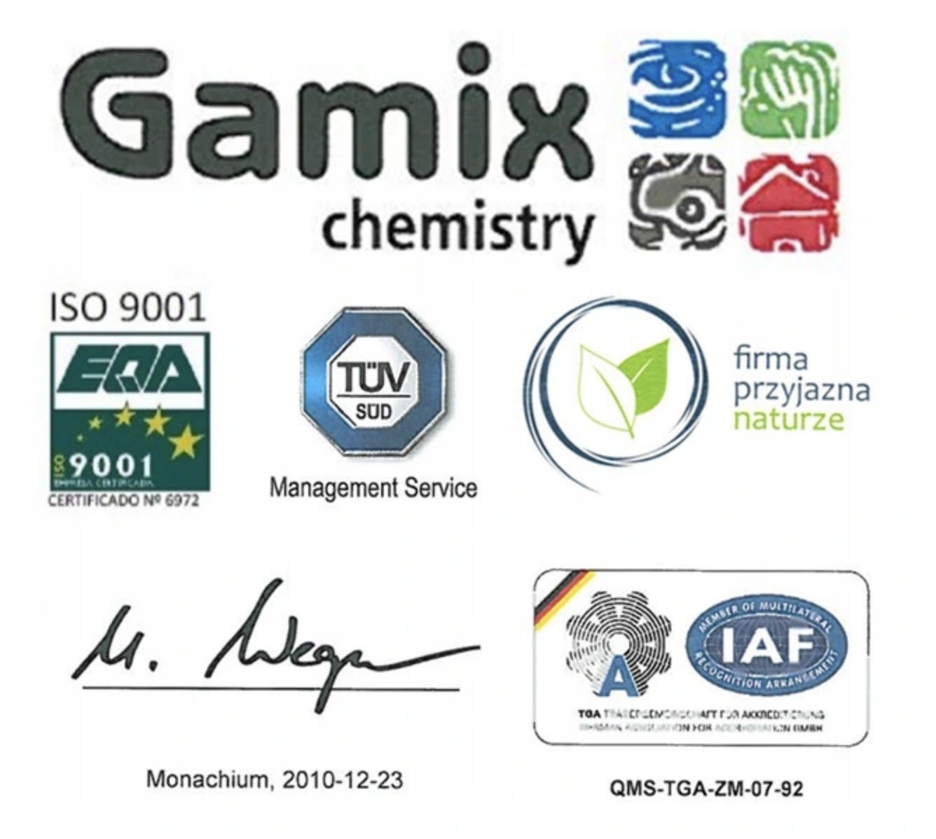 GAMIX WATER SOFTENER METAL OFF 4L REMOVES METALS CALCIUM DIRTY WATER Manufacturer code 5903462007882