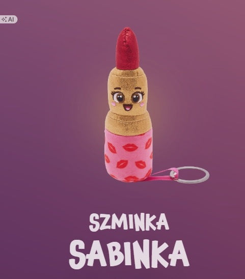 GANG OF LONERS ladybug LIPSTICK SABINKA keychain Manufacturer code 5908273005850