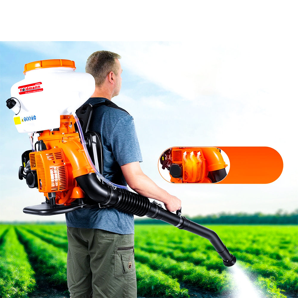 GARDEN BACKPACK SPRAYER BLOWER 14L STRONG 2kW HEIDMANN Brand Heidmann
